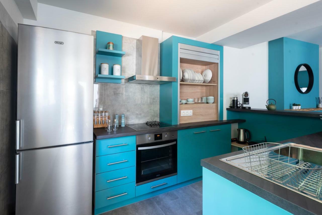 Groundfloor 2Br Apt With Smallyard Near The Heart Of Kalamáta Buitenkant foto